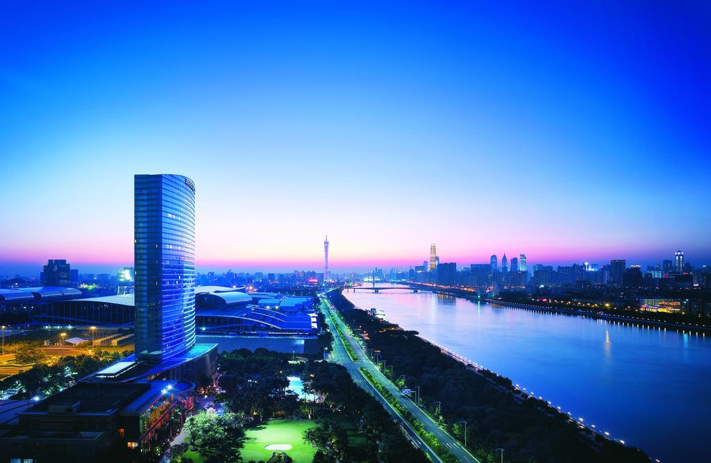 Shangri-La Guangzhou -3 Minutes By Walking Or Free Shuttle Bus To Canton Fair & Overseas Buyers Registration Service Екстериор снимка